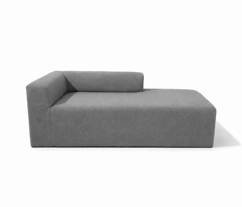 Image 7 for Sofa-05 Lounger Seater Linen Cotton Fabric (WH OTD)