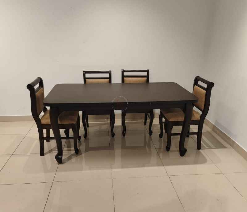 Image 3 for s design Dining table-1+4 chairs +Bench (BSK OTD)