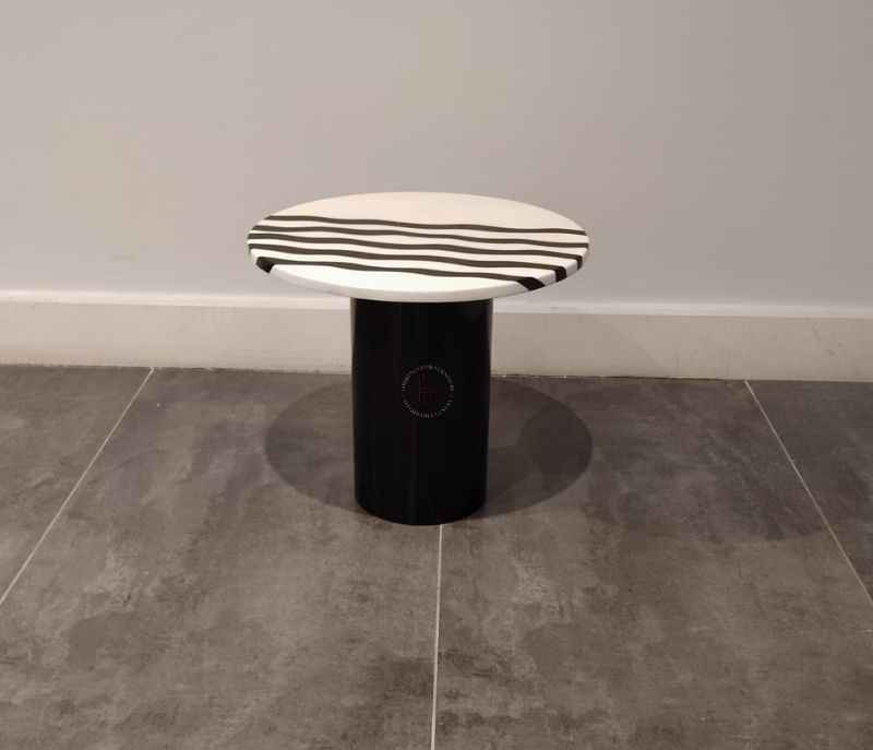 Image 2 for 039 Corner Table Marble Top (HYD OTD)