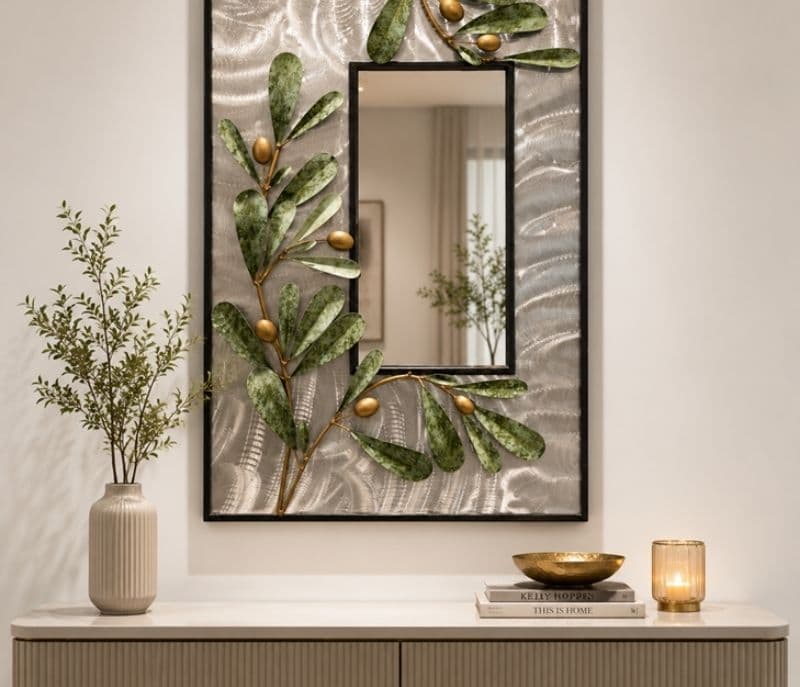 15589 Metal Wall Mirror