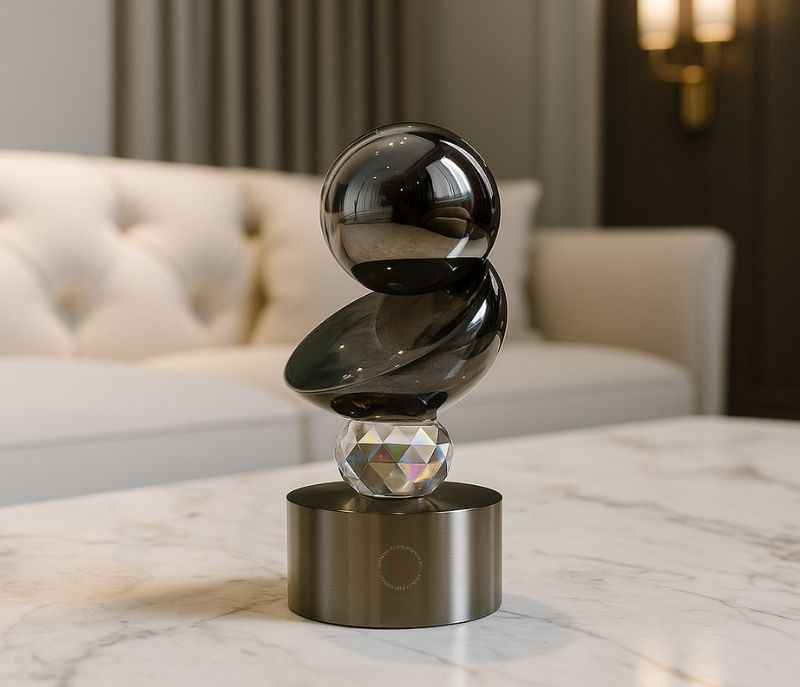 HSH-23 Crystal Ball Sky Viewer Sculpture