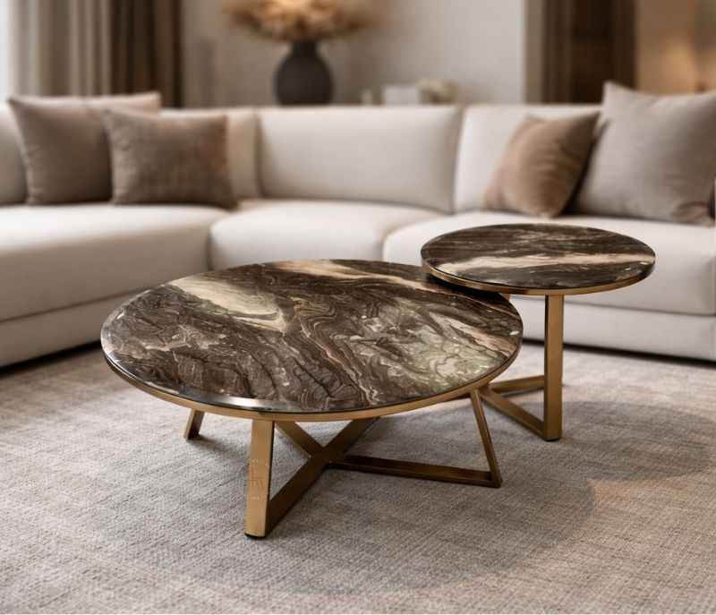 40693 (H018) 1+1 Marble Top (SV)