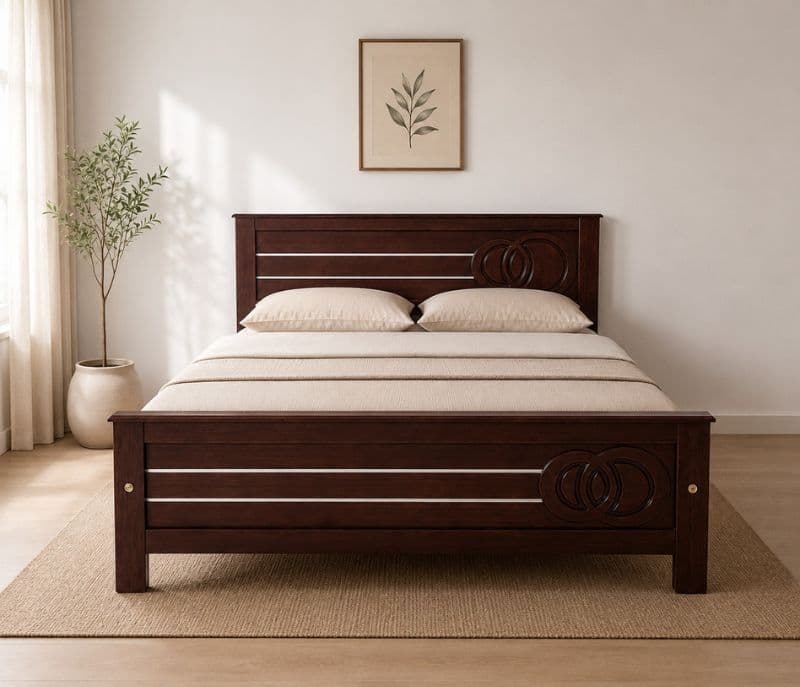 Oven Cot Solid Rubber Wood (ZAM) (OWD)