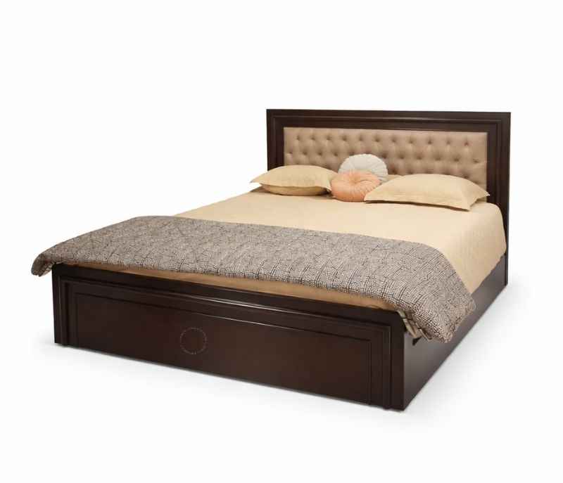 Image 3 for Beading Cot King Size With Storage  (EC)(BWD)(WF)(BS-BTM)