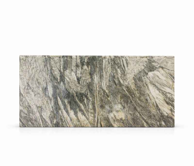 Blue Wave Marble Only With PU Coating And Bullnose Edge For Dining Table (RMR)