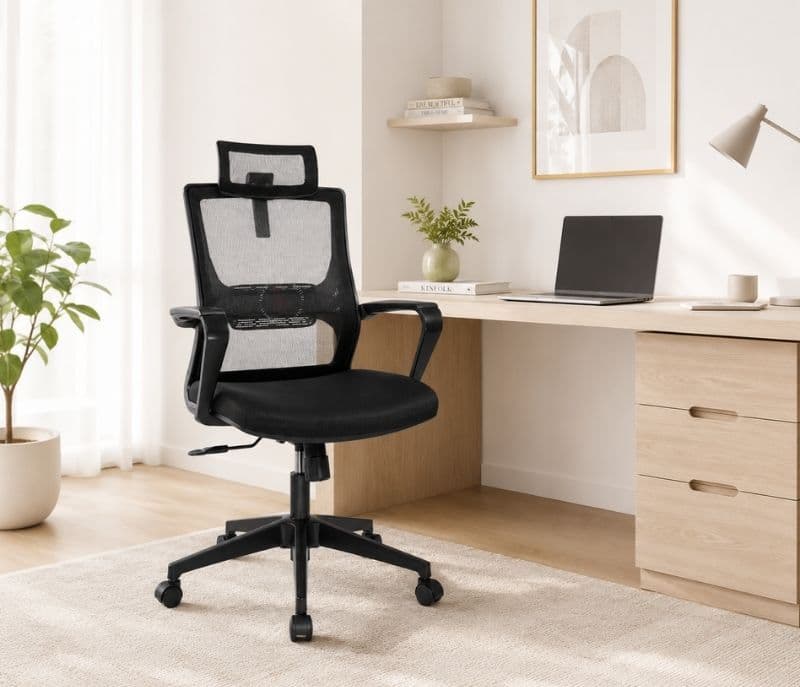 Iris HB Black Special Office Chair (PM)