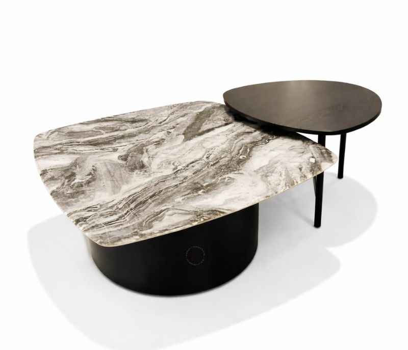 Image 3 for Centre Table -1089 With HDF Top And Metal Base (CP OTD)