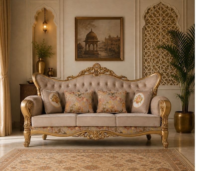 Empire Sofa Set 3+2+2+D+CT (OWD)