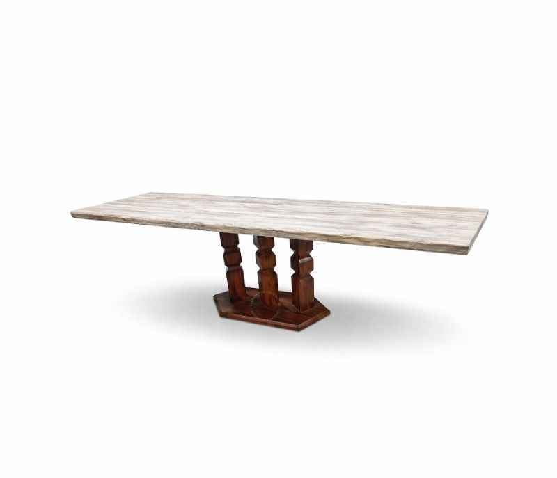 Image 2 for 3 Candy Carved Plain Wooden Base Only (MRM)