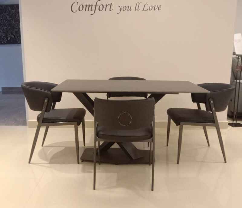 Image 2 for Art 4 Seater MNOC 140/8800 Dining Table-1+4 Chairs (SKN OTD)