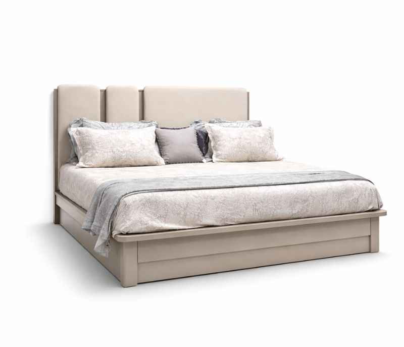 Image 3 for 21006 Bedroom Set King Size 72x78 With Hydraulic Storage + 2 Bed Side Table + 4 Door Wardrobe  (WF OTD)