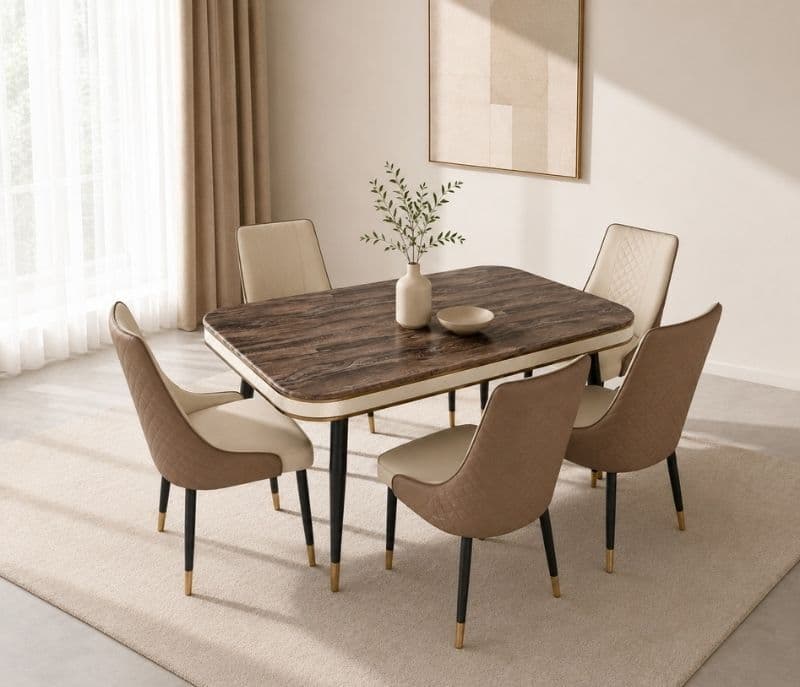 Imported Dining Set-C140-425-4 Table/Y10 Chair