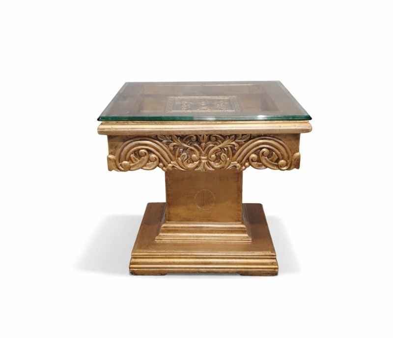 Image 4 for Artison Side Table With Top Glass (HYD OTD)
