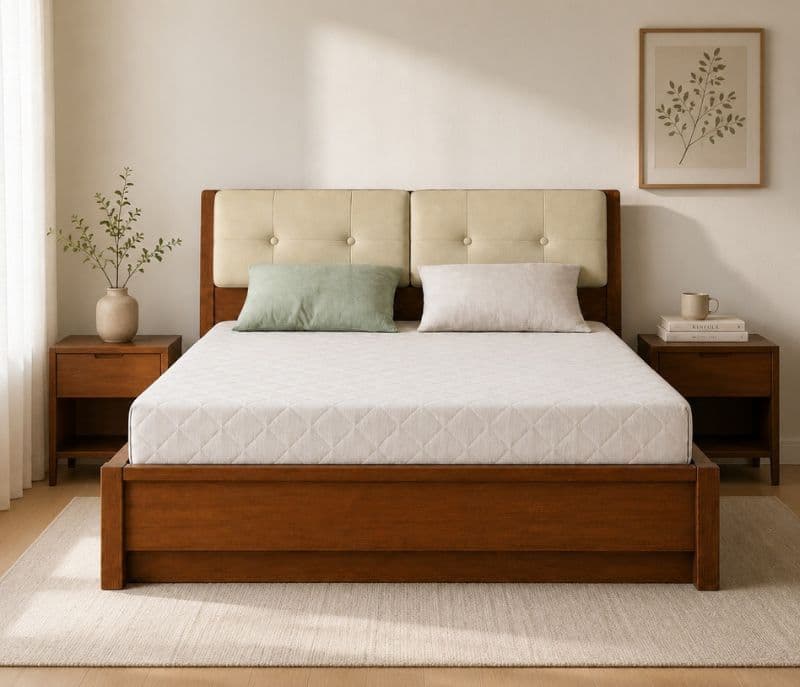 Image 1 for Aura King Full Lifton Bed Engineered Wood Bed With Hydraulic Storage(WI)