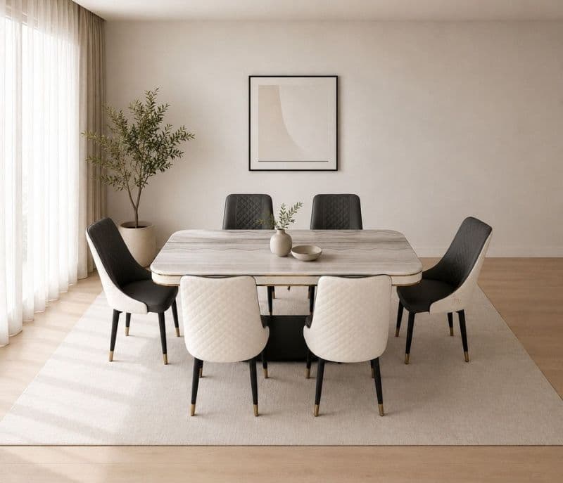 Imported Dining Set-C143-SY91-2 Table/Y10 Chair