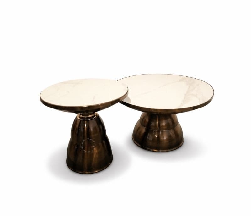 Image 5 for Centre Table 1 With Ceramic Top And Metal Base (HYD)