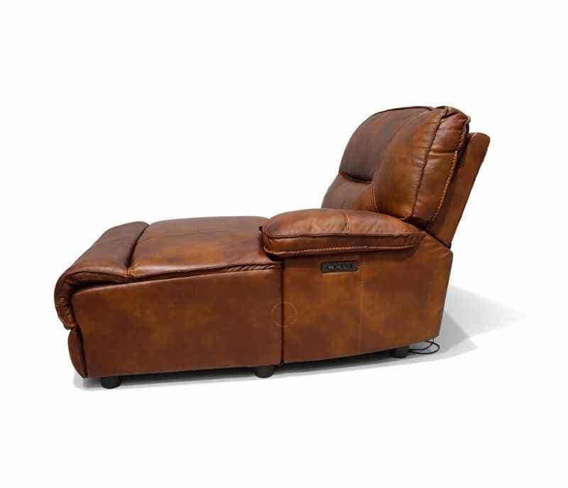 Image 39 for UX-Series 7004 Modern 3+2+1 Leather Sofa Set with Archtectural Metal Base (EC)