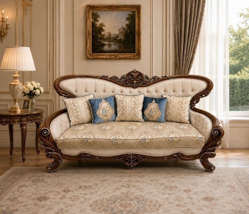 Image 3 for Carving Persian Sofa Set 3+2+2+CT Seater (OWD)