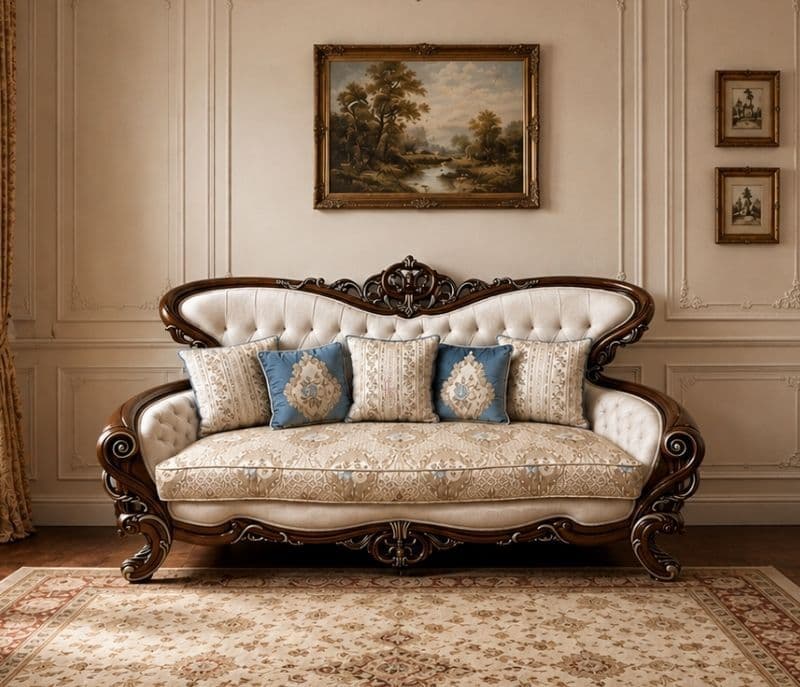Image 2 for Carving Persian Sofa Set 3+2+2+CT Seater (OWD)
