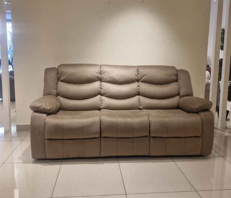 Image 14 for JHR195 - 59929 3+2 Manual Recliner Velvet Suede Fabric  (SKN)
