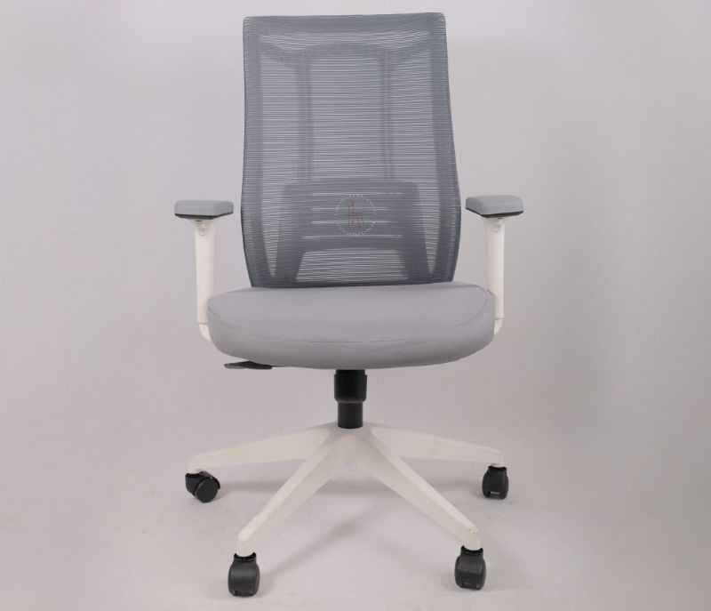 Image 2 for Twister MB White Ergonomic High-Back Mesh Office Chair  Adjustable Height  Revolving Study Work from Home Chair (WFH)/Computer Desk Chair  Back Lumbar Support  Ergonomic Chair  Tilting  Arm Support