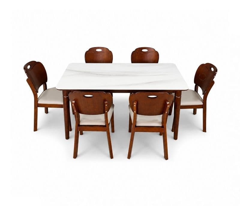 Image 2 for Imported Dining Set-338/338 1+4 Seater (BTM)(HYD)