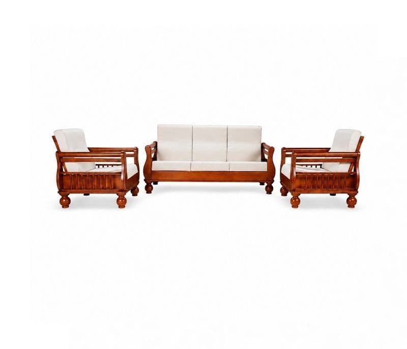 Image 2 for Toratto Sofa 3+1+1 Seater Solid Rubber Wood(ZAM) (OWD)