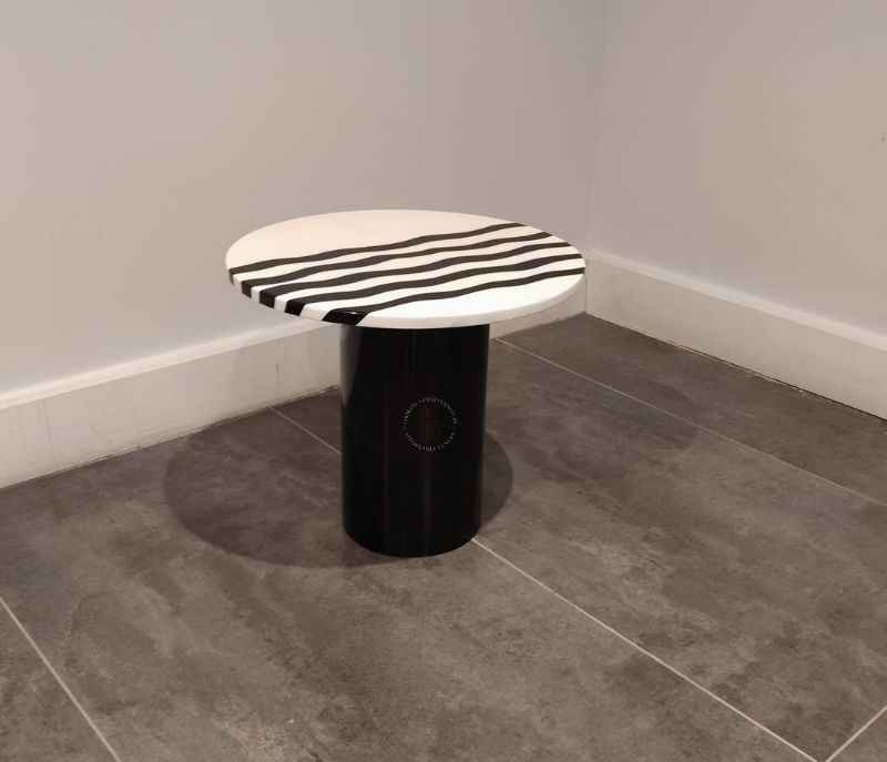 Image 3 for 039 Corner Table Marble Top (HYD OTD)