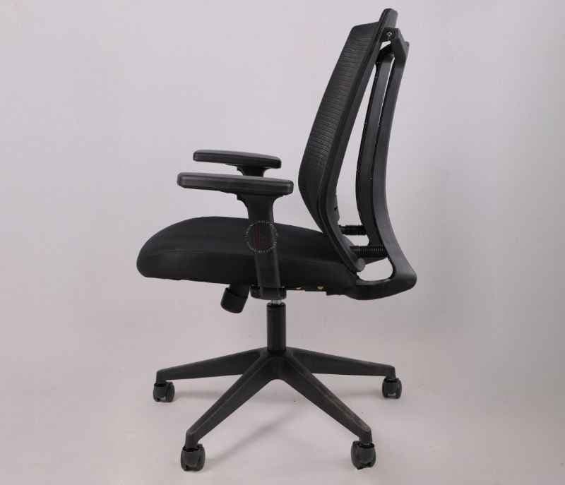 Image 5 for Twister MB Black Ergonomic High-Back Mesh Office Chair  Adjustable Height  Revolving Study Work from Home Chair (WFH)/Computer Desk Chair  Back Lumbar Support  Ergonomic Chair  Tilting  Arm Support