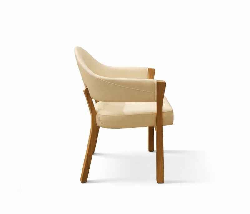 Image 6 for DT Lux/Dc 62 Dining Table-1+6 Chairs Ash Wood And Seramic Top Upholstery By Leatherette