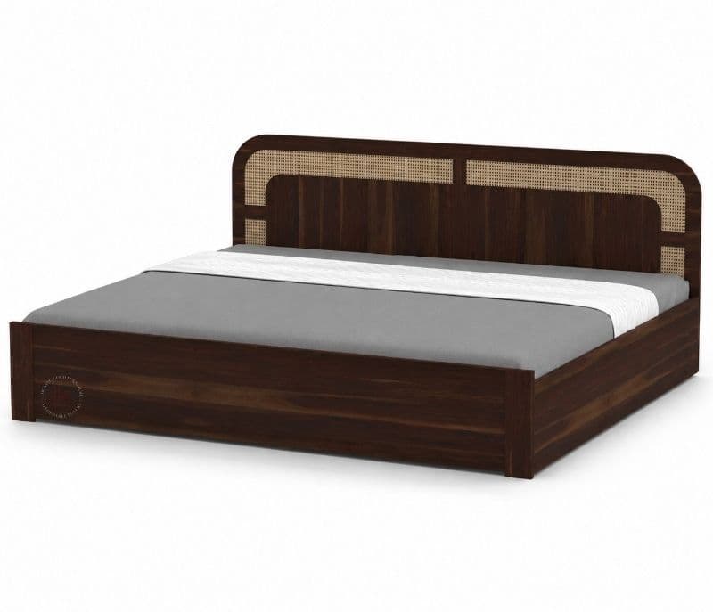 Image 2 for Casa Full Lifton Sheesham Wood Bed With Hydraulic Storage(WI)