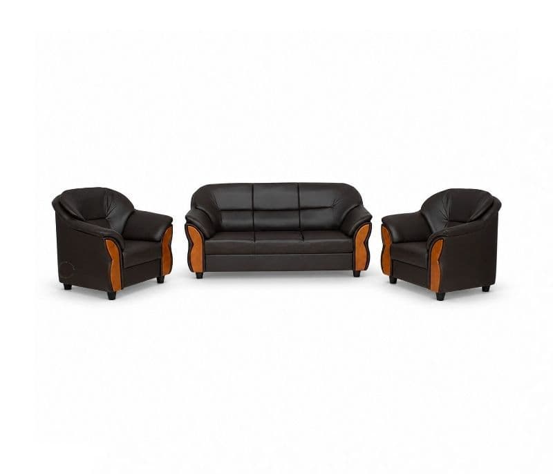 Image 2 for Rathna Sofa 3+1+1 Seater Solid Neem Wood (ZAM) (OWD)