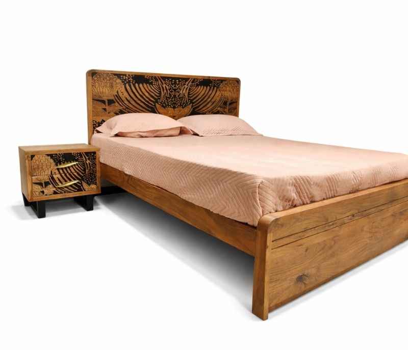 Image 5 for Tropicana Queen Sized Bed Without Storage