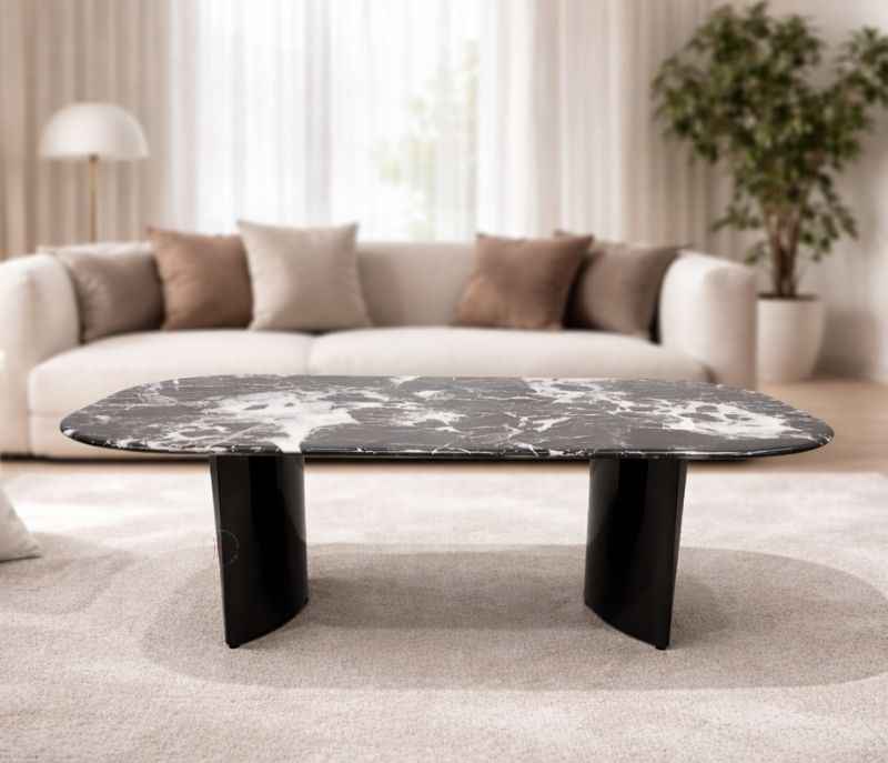 Centre Table - 23883 Metal Base & Marble Top (CP OTD)