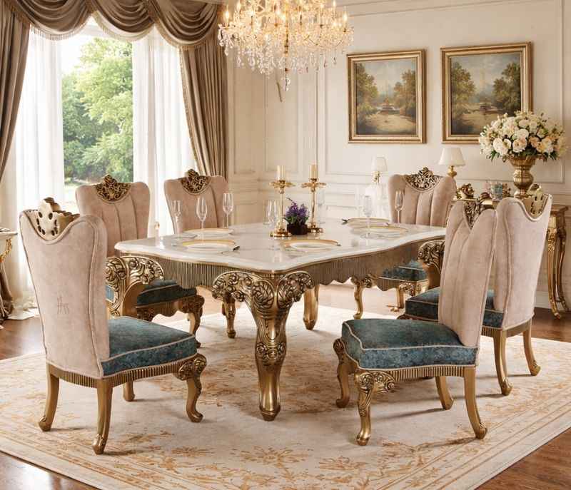 Jordan Dining Set 1+6 (OWD)