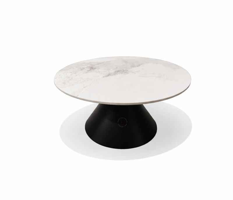Image 5 for A42 Centre Table Ceramic Base Metal (HYD)(CP)