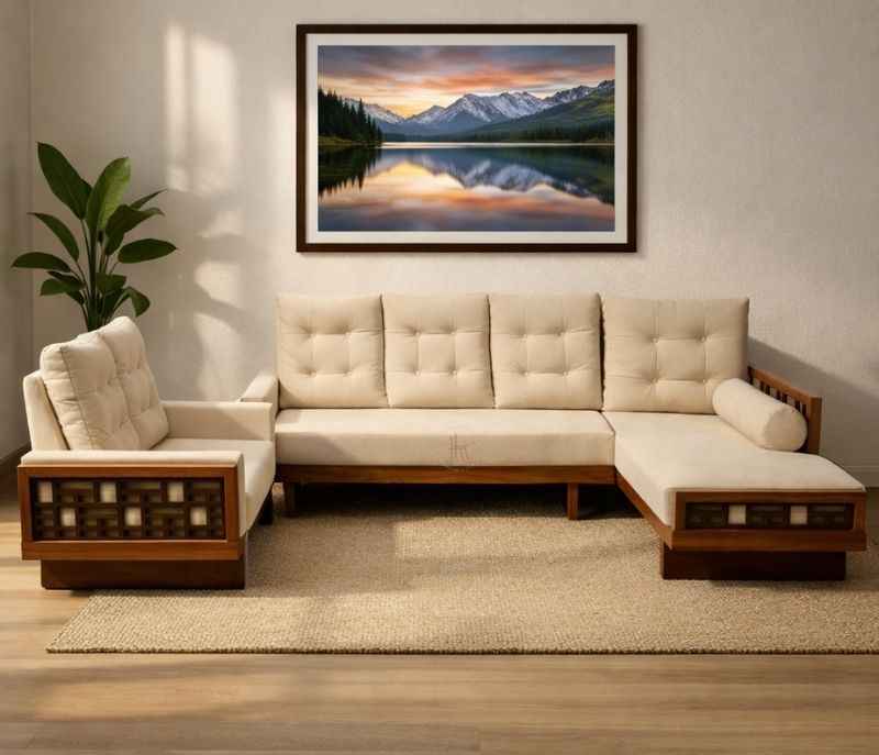 Estonia sofa 3+ Lounger and Two seater (EC OTD)