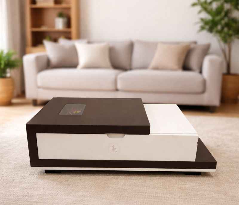 44/22 Center Table With 1 Drawer HDF (SKN)