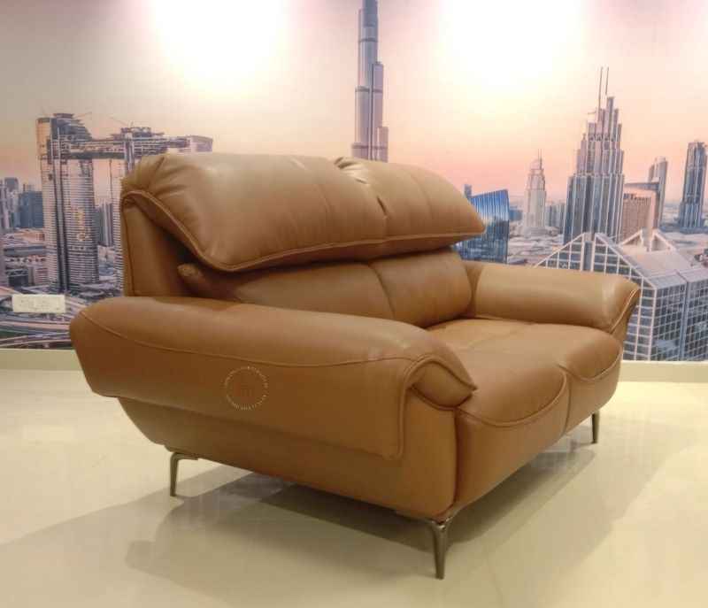 Image 4 for F1 3+2 Leatherette With Metal legs (LG SKN)