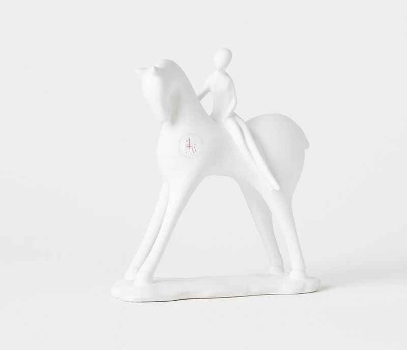 Image 2 for U-RA-213 Lady on Horse Statue Figurine | Home Decor