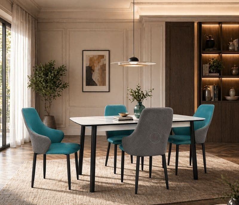 ST 24-C1/ST 25-15 1+4 Seater Dining Set (EC OTD)