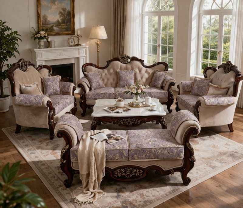 Sultanl Sofa Set 3+2+2+D+CT (OWD)