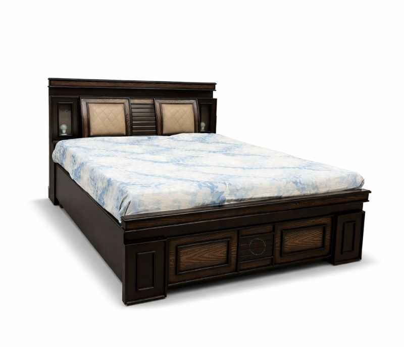 Image 3 for Light Cot Queen Size Box With Hydraulic Storage