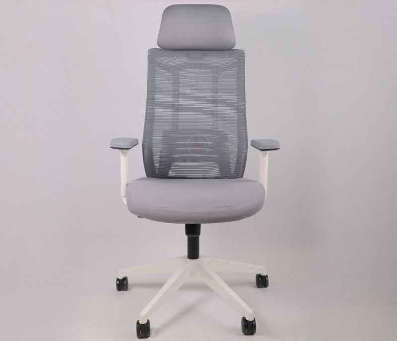 Image 3 for Twister HB White Ergonomic High-Back Mesh Office Chair  Adjustable Height  Revolving Study Work from Home Chair (WFH)/Computer Desk Chair  Back Lumbar Support  Ergonomic Chair  Tilting  Arm Support