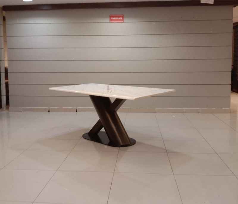 Image 12 for DT Axe - Dc 334  Dining Table 1+ 4 chairs +1 Bench Composite Marble (SKN OTD)