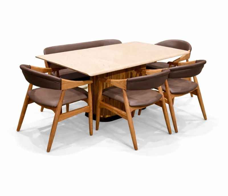 Image 2 for DC.37/DC361/SUBE 1+4 Chair +1 Bench RMR  (BS-CP)