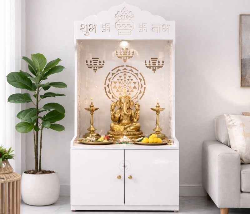 Pooja Mandir Carving (KORA OTD)