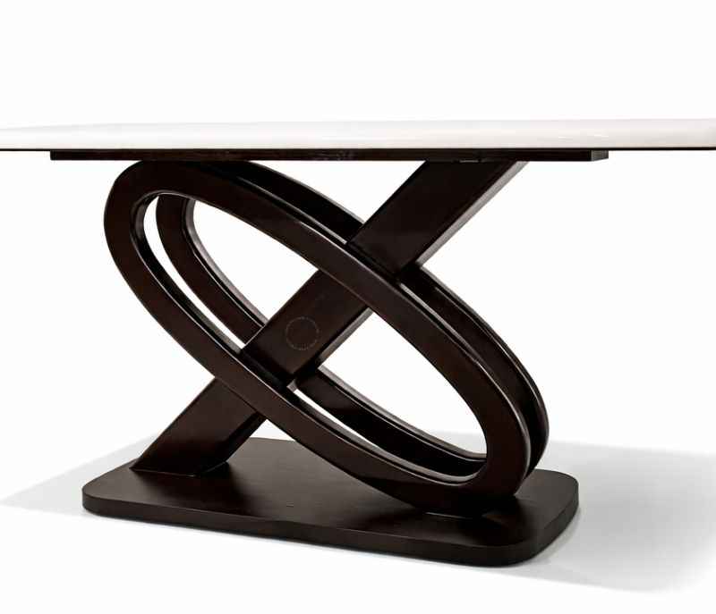 Image 10 for Dining Table-52 /Dining Chair-405 R+OLEC Marble Top