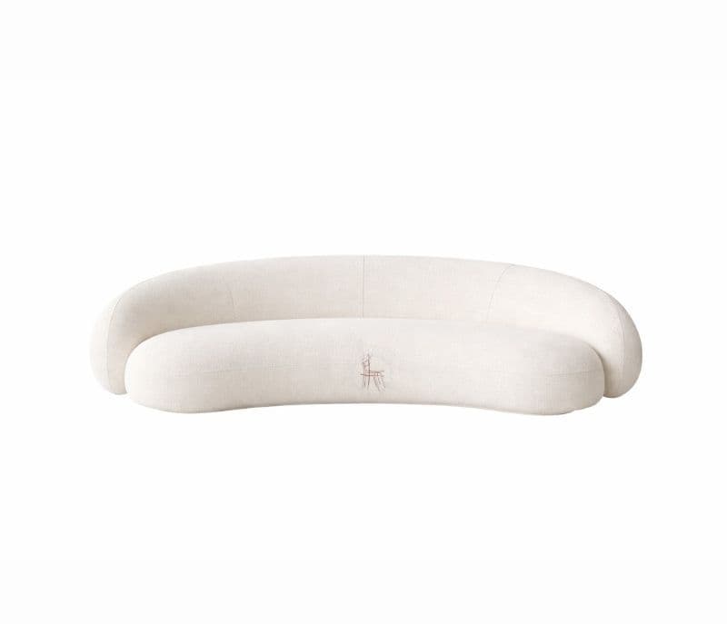 Image 2 for Formitalia Premium Curved Sofa