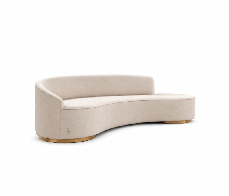 Image 10 for Osbert Premium Curved Sofa
